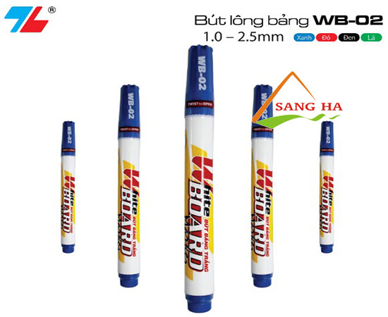Bút lông bảng Thiên Long -WB02