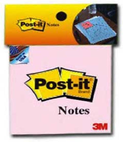 Giấy Note 3M Post-It® Hồng 76mm X 76mm 654